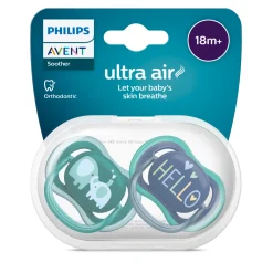 2 ciucci ultra air 18+ mesi colore verde/blu – philips avent