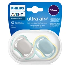 2 ciucci ultra air 18+ mesi colore grigio/blu – philips avent