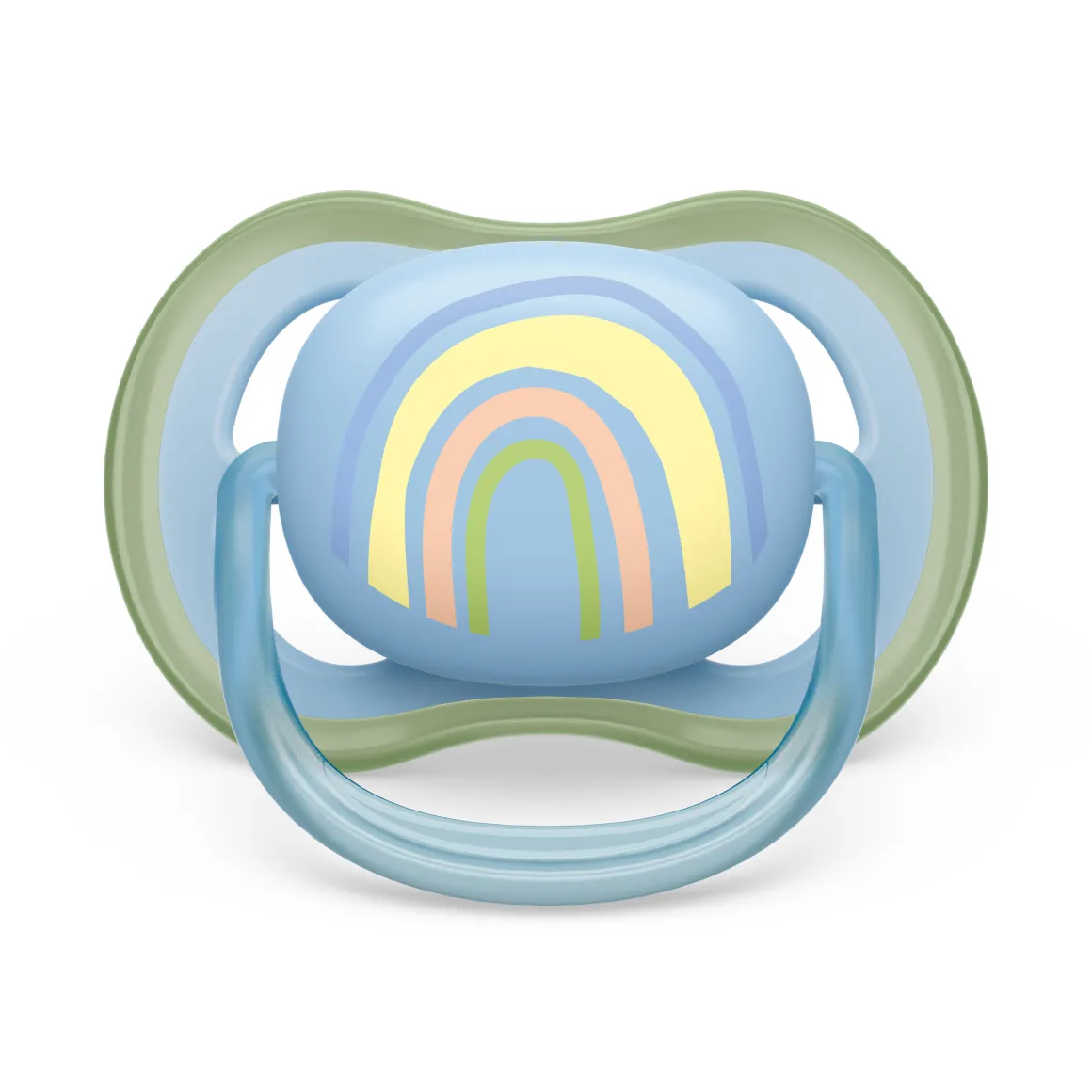 2 ciucci ultra air 0-6 mesi colore blu/verde – philips avent