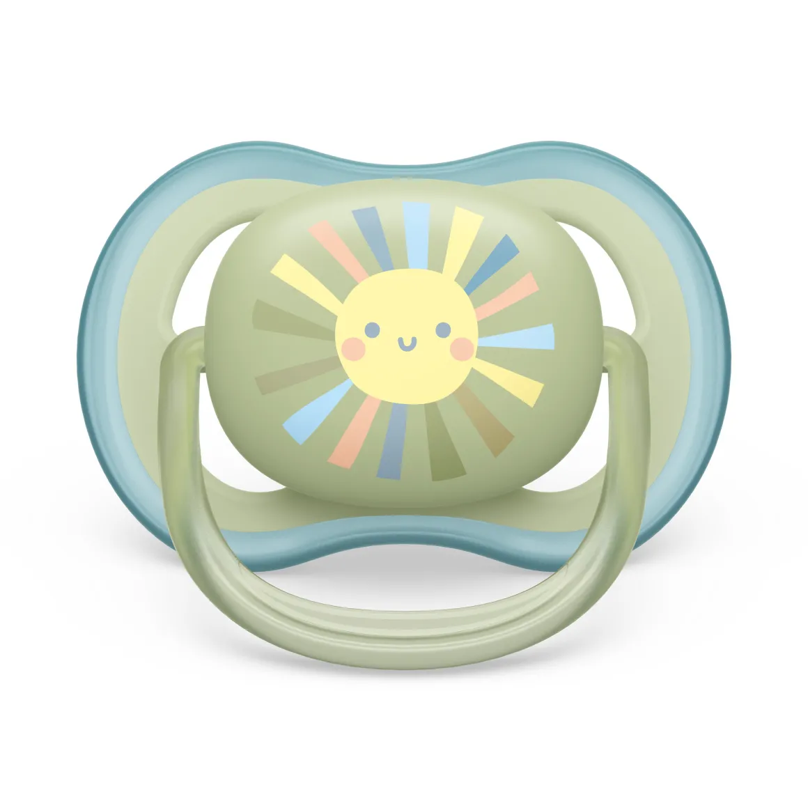 2 ciucci ultra air 0-6 mesi colore blu/verde – philips avent