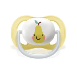 2 ciucci ultra air collection 0-6 mesi decorazione mela/pera – philips avent
