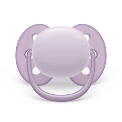 2 ciucci ultra soft 0-6 mesi colore viola/rosa – philips avent