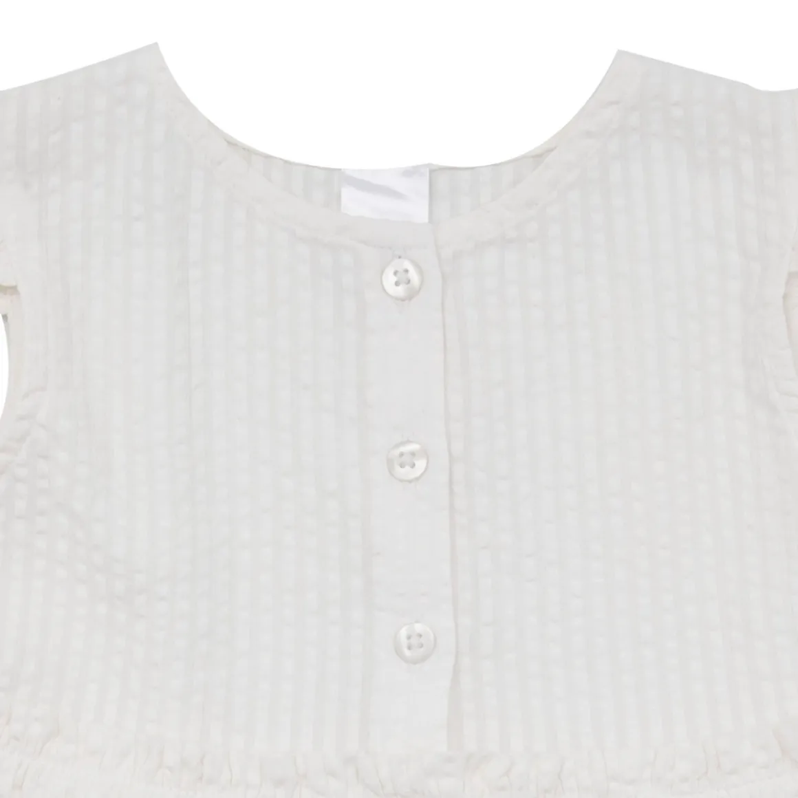 Abito a bottoni bimba giromanica rosa