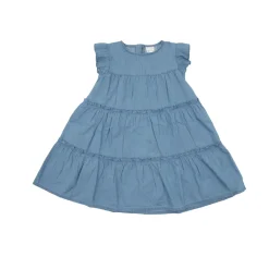 Abito denim bimba giromanica