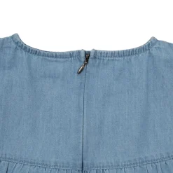 Abito denim bimba giromanica