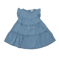 Abito denim bimba giromanica