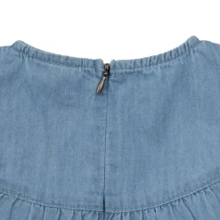 Abito denim bimba giromanica