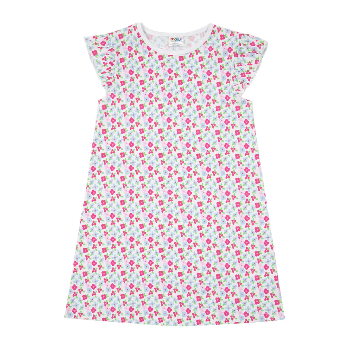 Abito jersey bimba multicolor floreale