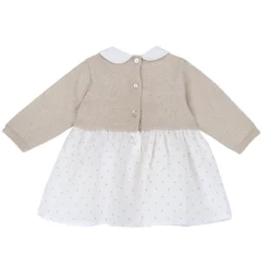 Abito oro con tulle – chicco