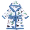 Accappatoio dino azzurro – chicco
