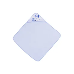 Accappatoio neonato azzurro ellepi