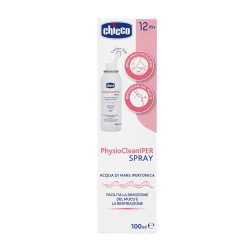 Acqua di mare ipertonica spray physioclean 100ml – chicco