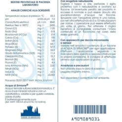 Acqua sirmione 6 fl x 15 ml.