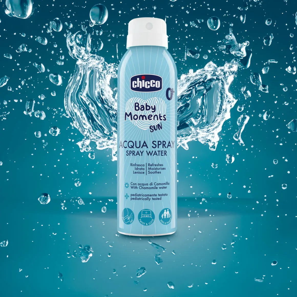 Acqua spray rinfrescante 150ml – chicco