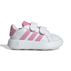 Adidas scarpe neonata grand court 2.0 bianco/rosa
