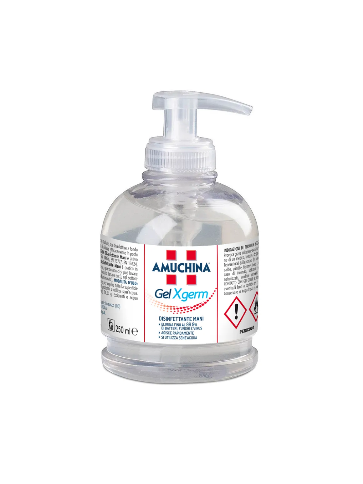 Amuchina gel x-germ 250ml