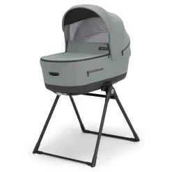 Aptica xt system quattro darwin recline colore igloo grey telaio nero – inglesina