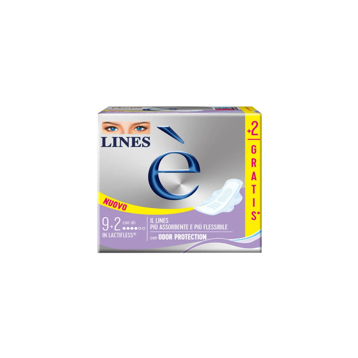 Assorbente igienico e’ ali cp 9+2 – lines