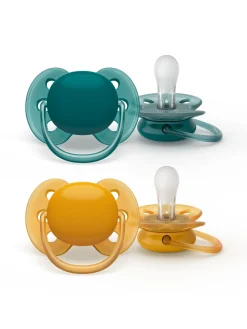 Avent – 2 succhietti ultra soft 6-18m no deco neutro