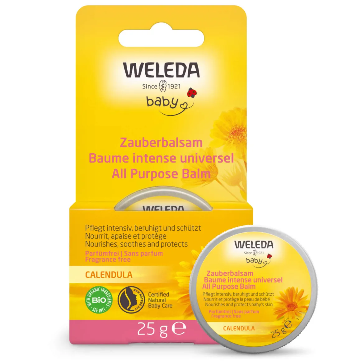 Baby balsamo multiuso calendula weleda