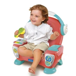 Baby clementoni – 17754 – poltroncina canta, suona e balla – divertimento musicale