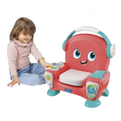 Baby clementoni – 17754 – poltroncina canta, suona e balla – divertimento musicale
