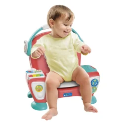 Baby clementoni – 17754 – poltroncina canta, suona e balla – divertimento musicale