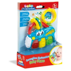 Baby clementoni – sonaglino elettronico baby pianola