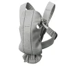 Babybjörn marsupio baby carrier mini light grey 3d jersey