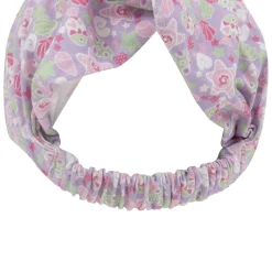 Bandana jersey bimba lilla stampata
