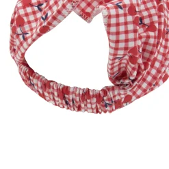 Bandana jersey bimba rossa stampata