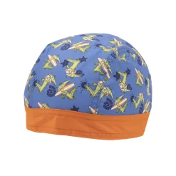 Bandana jersey bimbo azzurra stampata