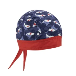 Bandana jersey bimbo blu stampata