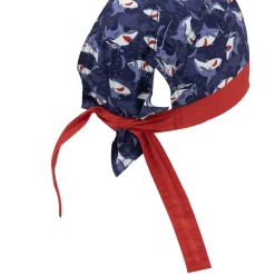 Bandana jersey bimbo blu stampata