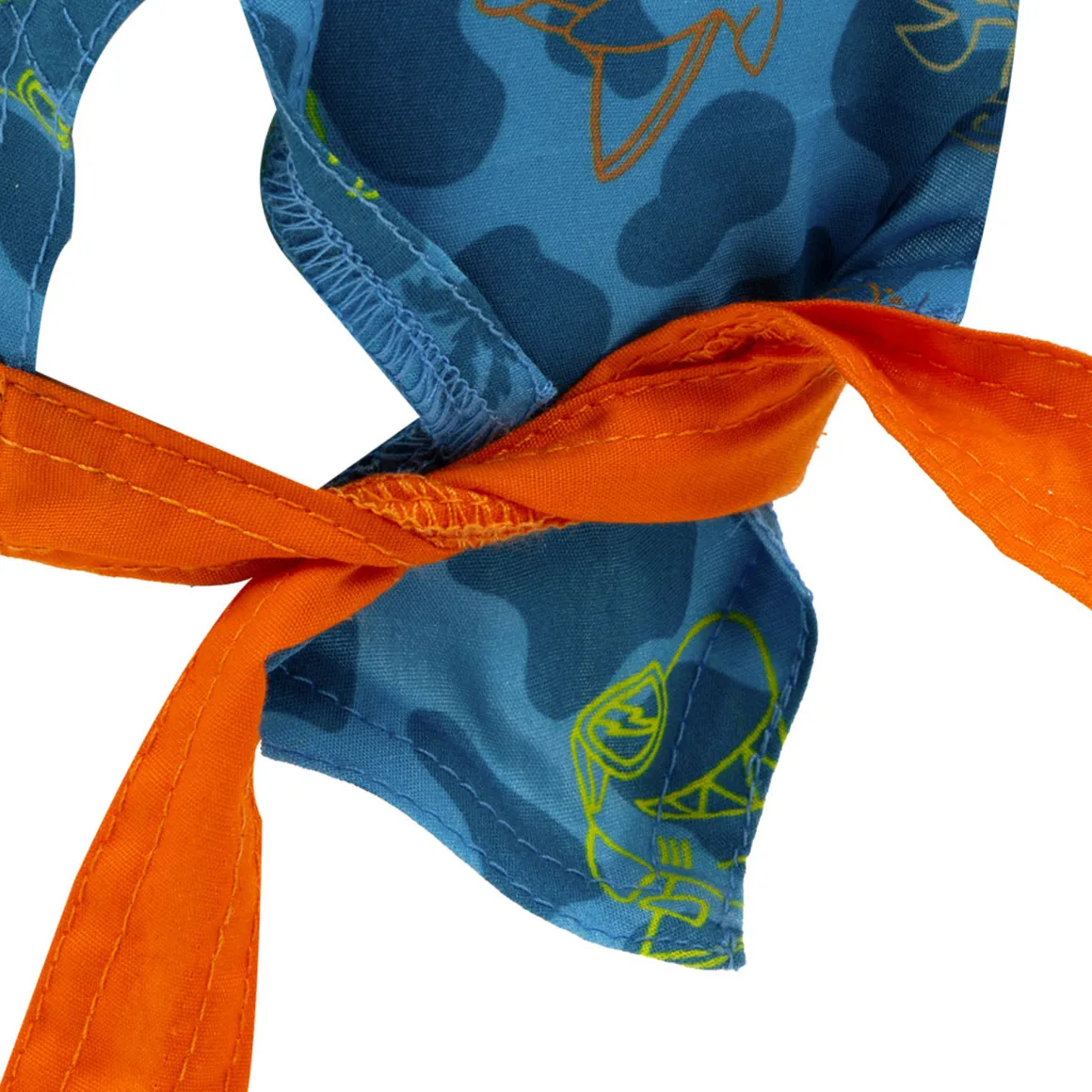 Bandana popeline fantasia multicolor