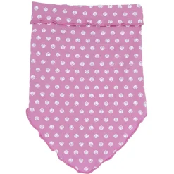 Bandana rosa e bianca chicco