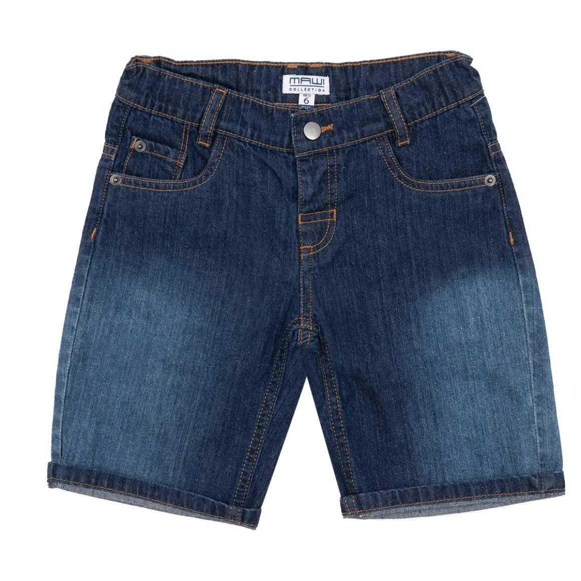 Bermuda denim bimbo blu