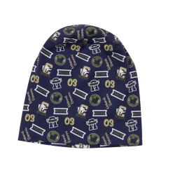 Berretto blu bimbo sportivo