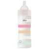 Biberon benessere 250ml flusso medio in plastica bianco rosa – chicco