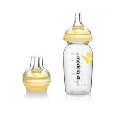 Biberon con sistema di alimentazione ‘calma’ 250 ml – nuovo packaging – medela