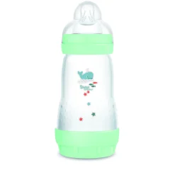 Biberon easy start 260ml bio-circolare conf. singola verde – mam