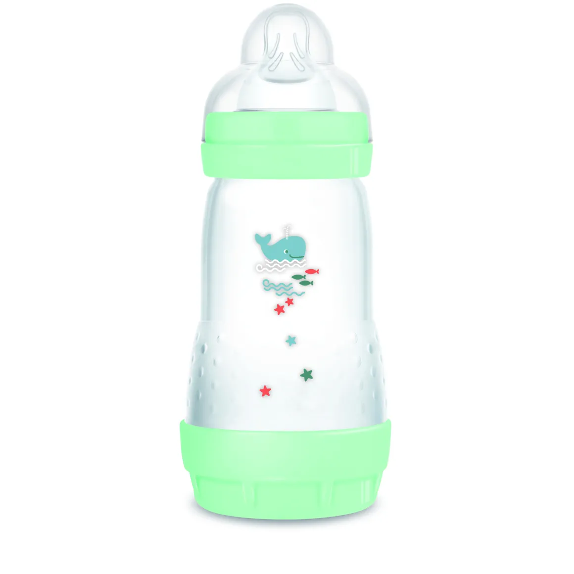 Biberon easy start 260ml bio-circolare conf. singola verde – mam