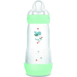 Biberon easy start 320ml bio-circolare conf. singola verde – mam