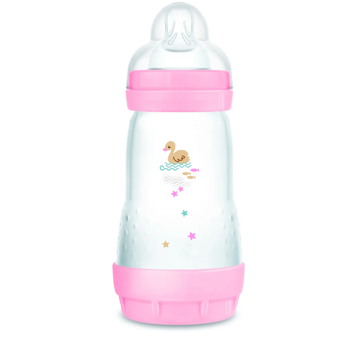 Biberon easy start 260ml bio-circolare conf. singola rosa – mam