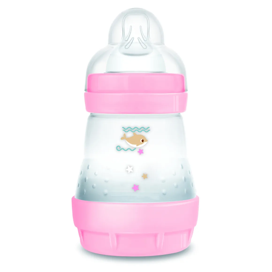 Biberon easy start 160ml bio-circolare conf. singola rosa – mam