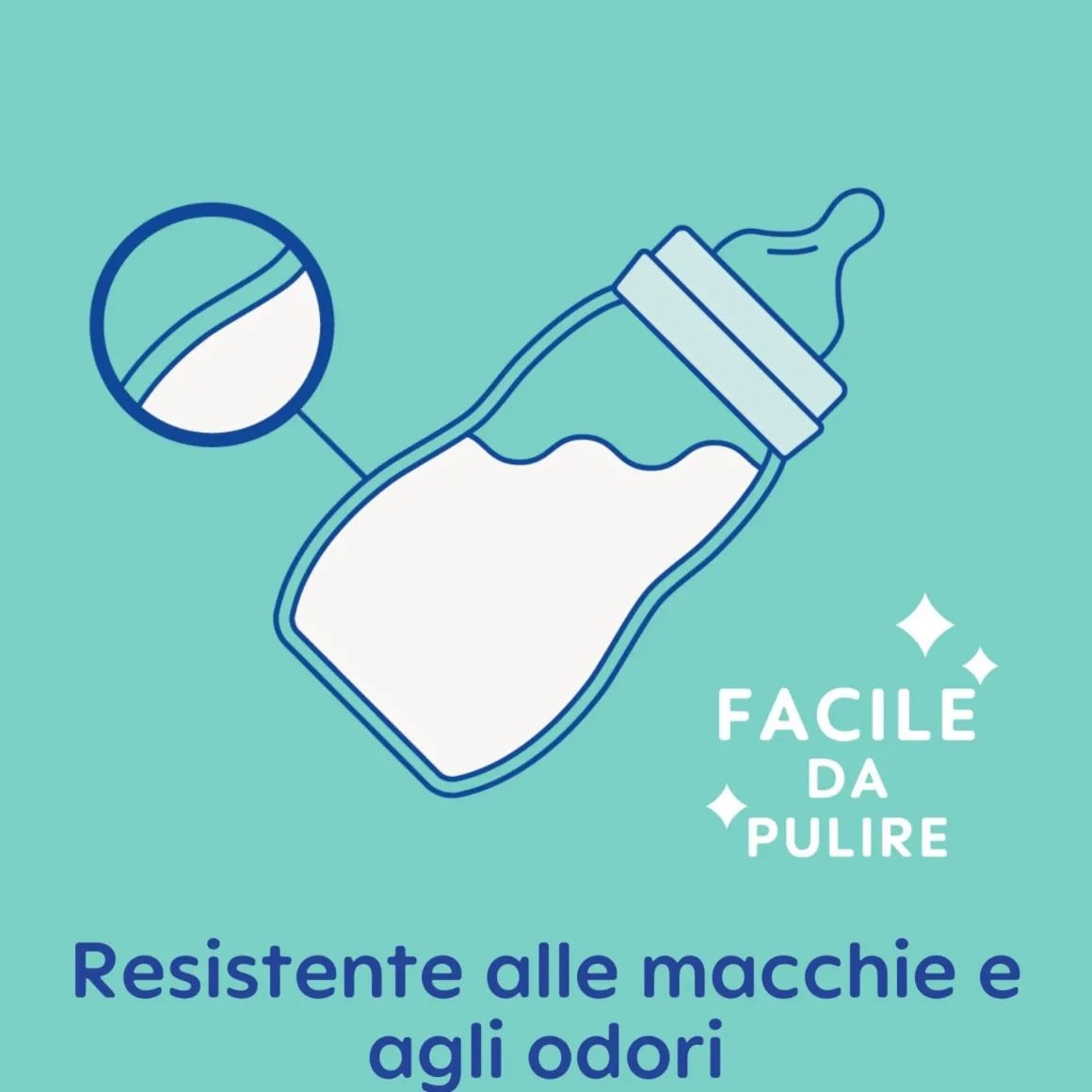 Biberon feel good 260 ml +2mesi con tettarella misura 2, neutro – mam