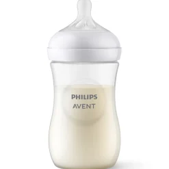 Biberon natural con tettarella a risposta naturale da 260 ml 1m+ | senza bpa – philips avent