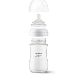 Biberon natural con tettarella a risposta naturale da 260 ml 1m+ | senza bpa – philips avent