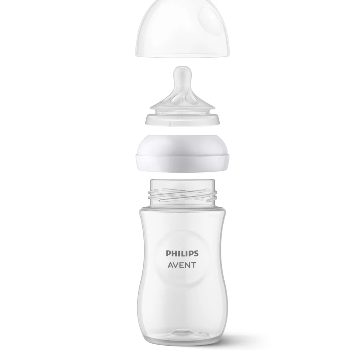 Biberon natural con tettarella a risposta naturale da 260 ml 1m+ | senza bpa – philips avent