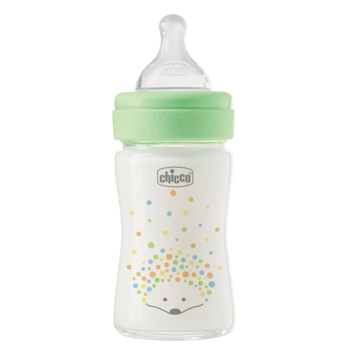 Biberon perfect easy 150ml in plastica verde – chicco